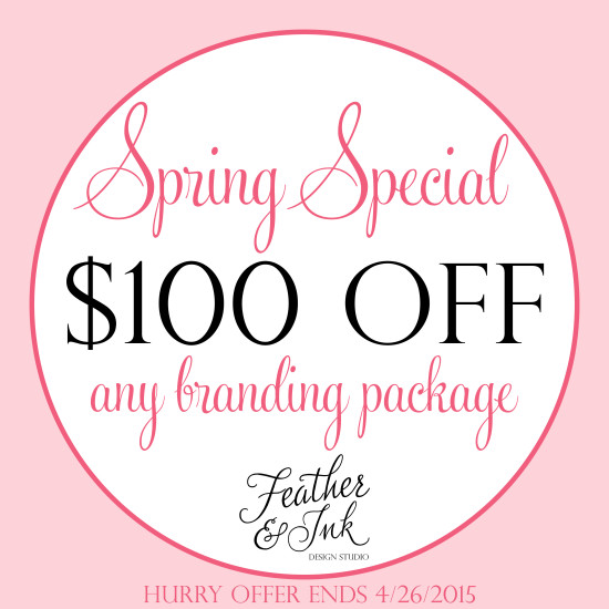 $100 OFF Branding Packages!